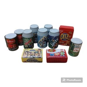 Topps Wacky Packages Erasers Funny Ditz Creeps Foul Demented Spite Pea Wee Jelly